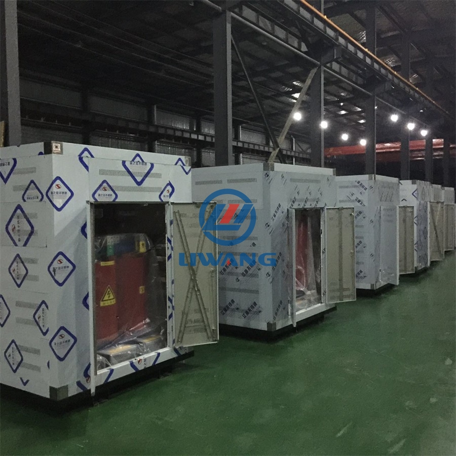 已经安装好的干式变压器成品(图1)